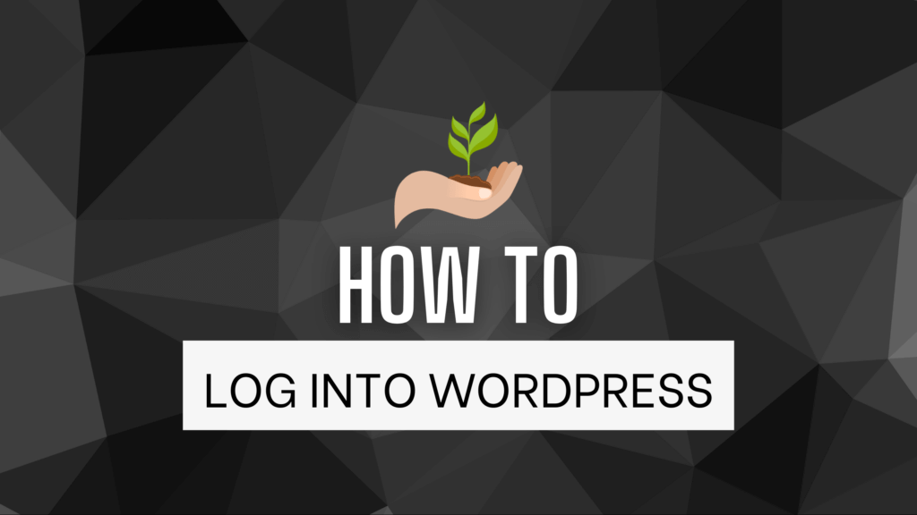How To - Log into WordPress